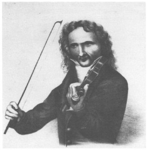 Paganini and his bow