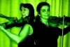 Caroline and Monica play Mozart's Sinfonia Concertante for violin, viola and orchestra