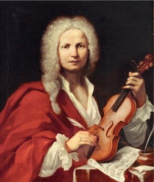 Portrait of Antonio Vivaldi. Did he compose a viola concerto?