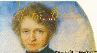 Biography of Hector Berlioz, who composed Harold in Italy for Paganini after he requested him a work for viola
