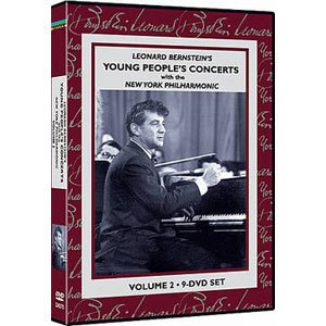 The Educator: Leonard Bernstein's Young People's Concerts - 9 DVDs