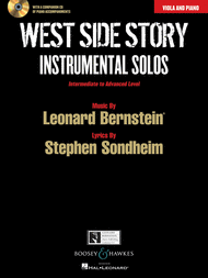 Click here to buy Bernstein's Somewhere with solo viola, sheet music and play-along CD