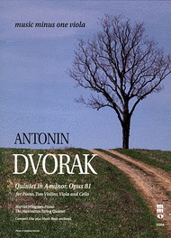 Click here to buy Dvorak's piano Quintet, sheet music and play-along CD