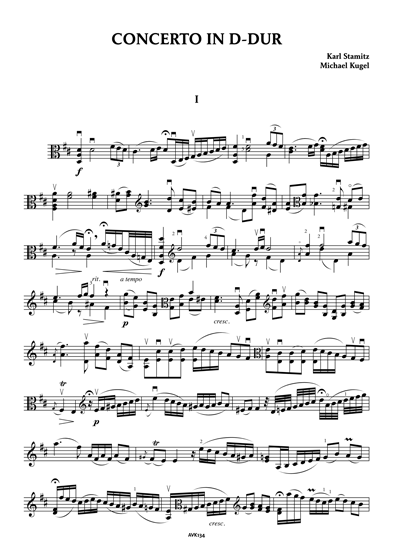 Cadenzas to viola concertos