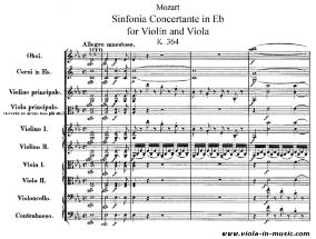 The scordatura and the viola. An example of scordatura applied to the viola