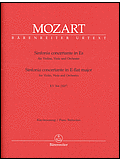 Buy Wolfgang Amadeus Mozart's Sinfonia Concertante for violin, viola and orchestra