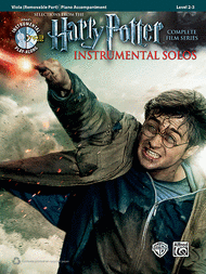 Harry Potter Viola Solos sheet music with orchestra accompaniment CD