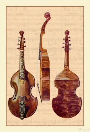 Viola d'Amore. Buy this poster and many more