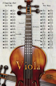 This viola fingering chart is very useful if you are starting to learn to play the viola