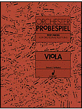 Viola solos: orchestral excerpts, opera solos. Sheet music