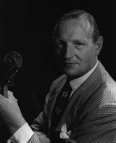William Primrose, famous viola player. Viola virtuoso and first viola star (even in Hollywood!)